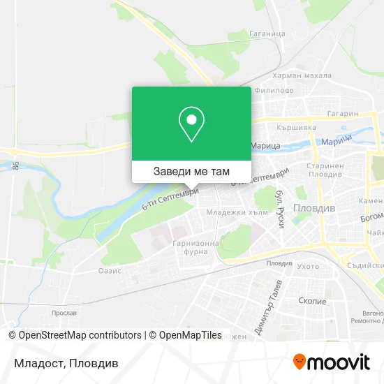 Младост карта