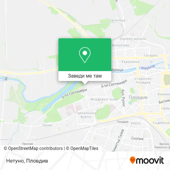 Нетуно карта