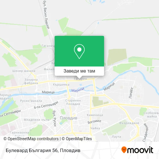 Булевард България 56 карта