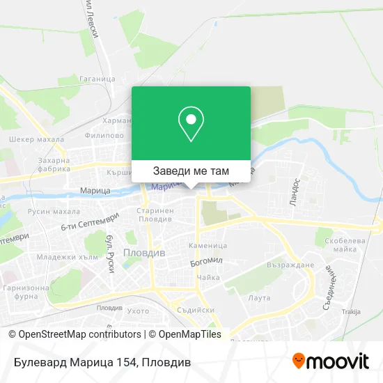 Булевард Марица 154 карта