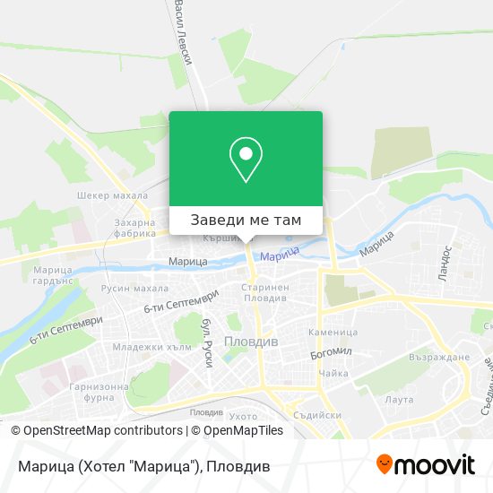 Марица (Хотел "Марица") карта