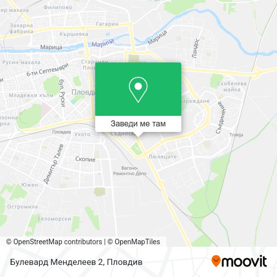 Булевард Менделеев 2 карта