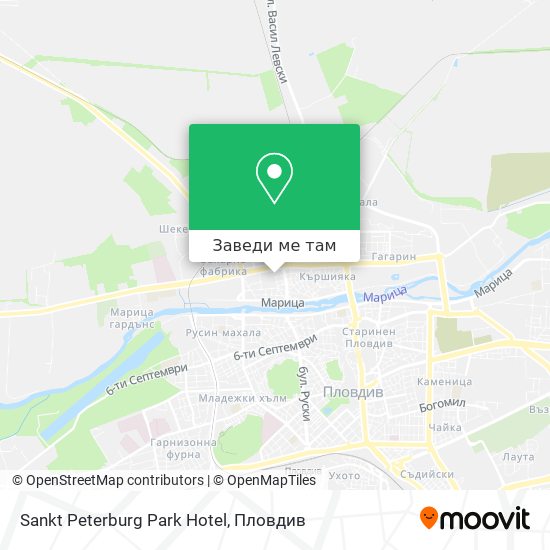 Sankt Peterburg Park Hotel карта