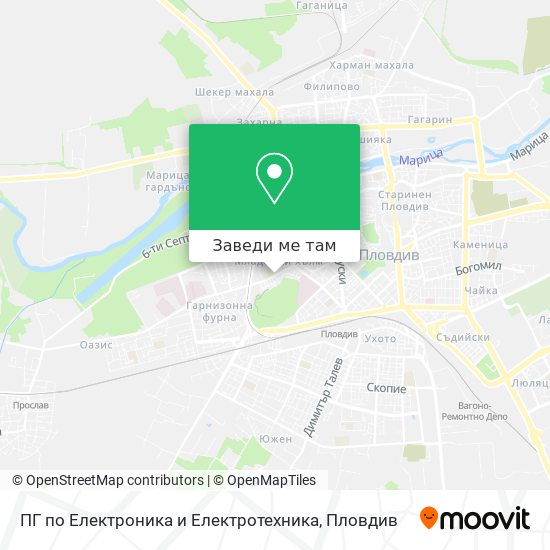 ПГ по Електроника и Електротехника карта