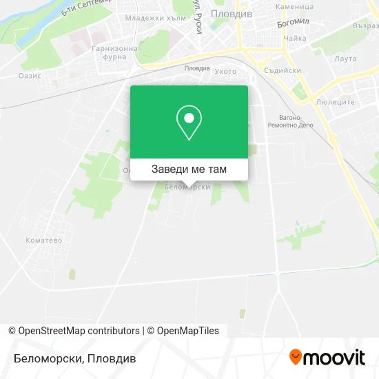 Беломорски карта