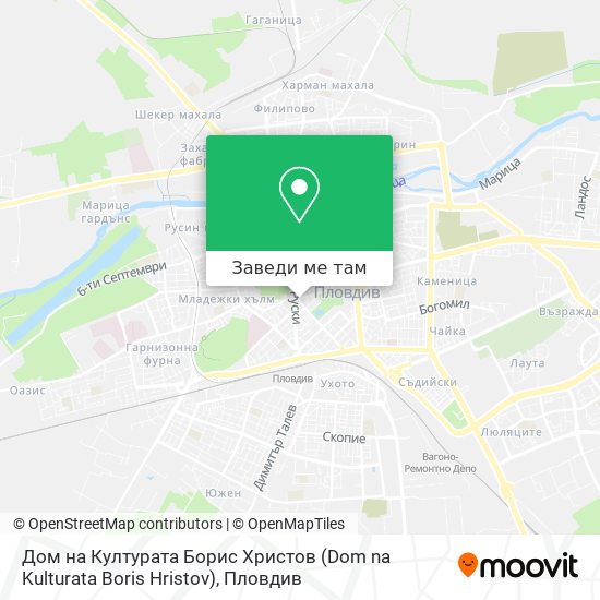 Дом на Културата Борис Христов (Dom na Kulturata Boris Hristov) карта