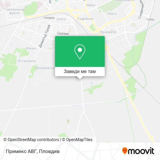 Примекс АВГ карта