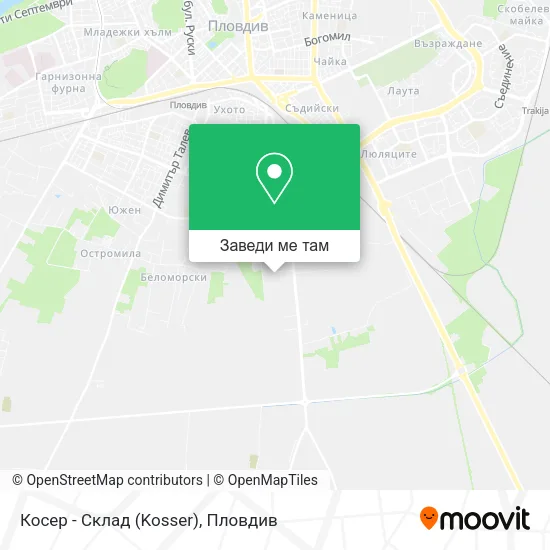 Косер - Склад (Kosser) карта