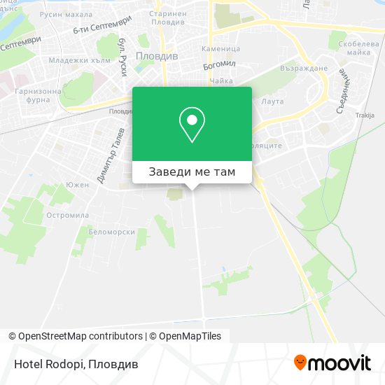 Hotel Rodopi карта
