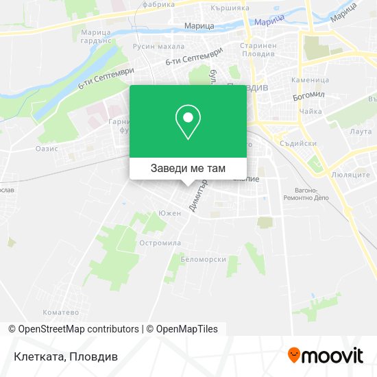Клетката карта