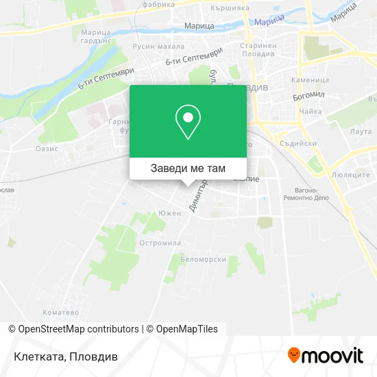 Клетката карта