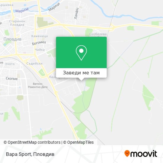 Bapa Sport карта