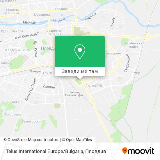Telus International Europe / Bulgaria карта