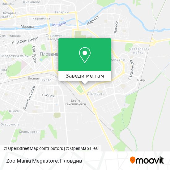 Zoo Mania Megastore карта