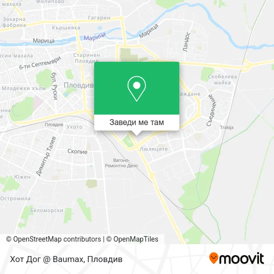 Хот Дог @ Baumax карта