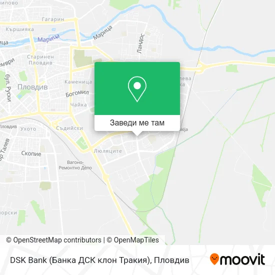 DSK Bank (Банка ДСК клон Тракия) карта