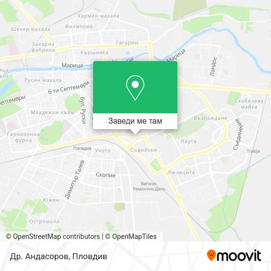 Др. Андасоров карта