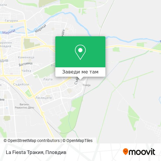 La Fiesta Тракия карта