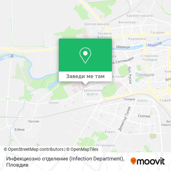 Инфекциозно отделение (Infection Department) карта