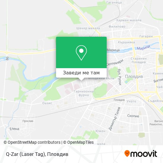 Q-Zar (Laser Tag) карта