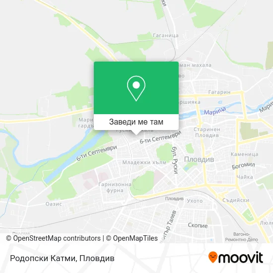 Родопски Катми карта