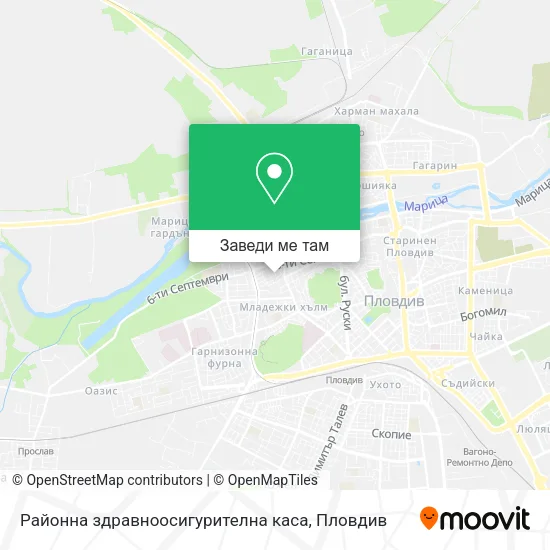 Районна здравноосигурителна каса карта
