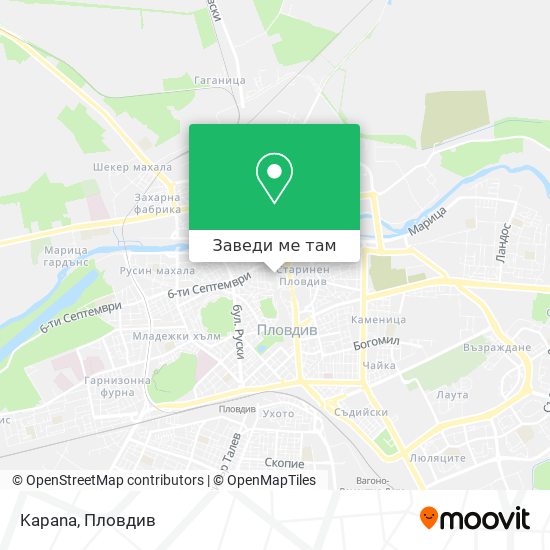 Kapana карта