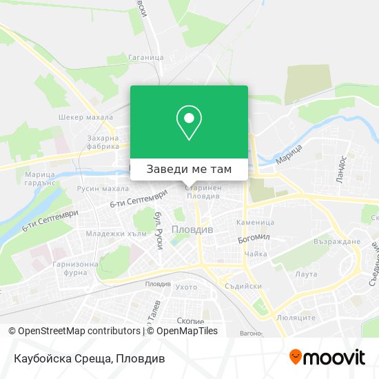 Каубойска Среща карта