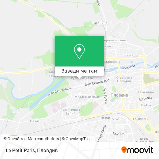 Le Petit Paris карта