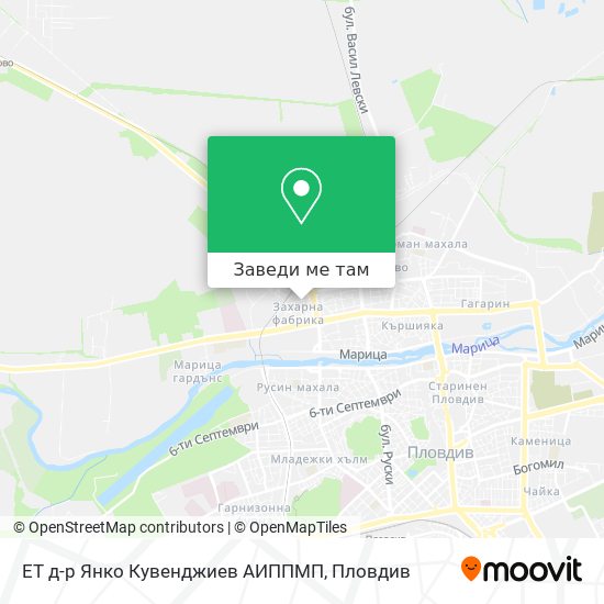 ЕТ д-р Янко Кувенджиев АИППМП карта