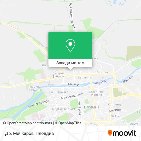 Др. Мечкаров карта