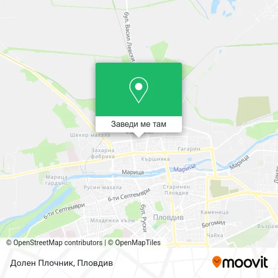 Долен Плочник карта