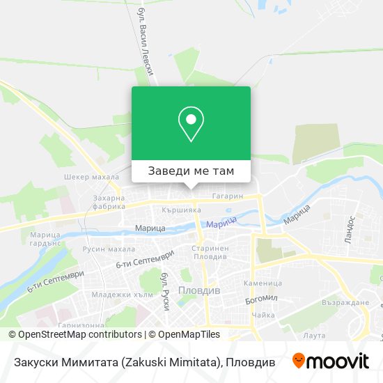 Закуски Мимитата (Zakuski Mimitata) карта