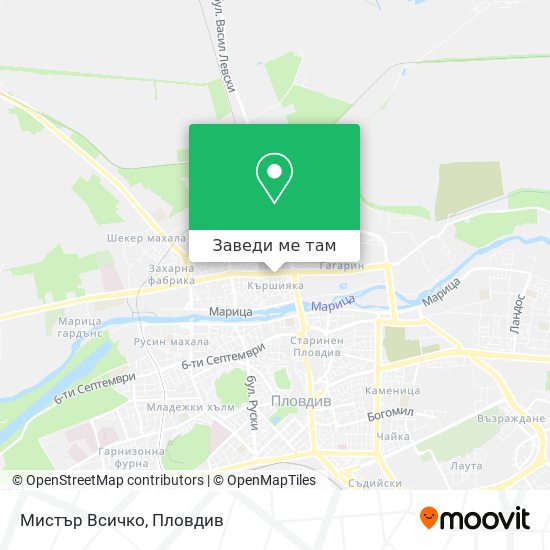 Мистър Всичко карта