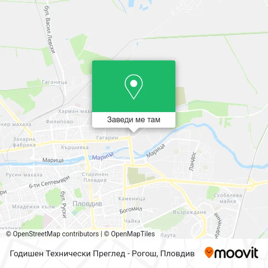 Годишен Технически Преглед - Рогош карта