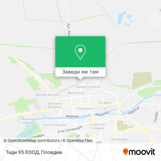 Теди 95 ЕООД карта