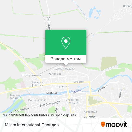 Milara İnternational карта