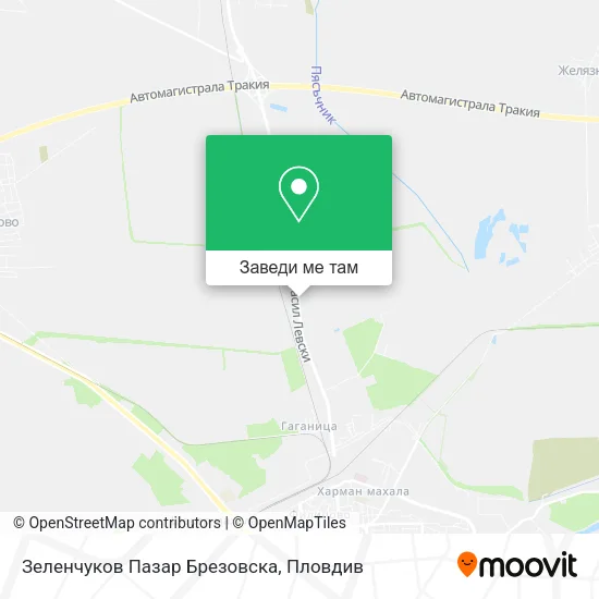 Зеленчуков Пазар Брезовска карта