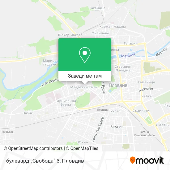 булевард „Свобода“ 3 карта