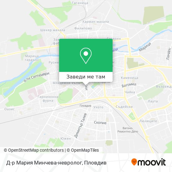 Д-р Мария Минчева-невролог карта
