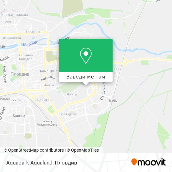 Aquapark Aqualand карта