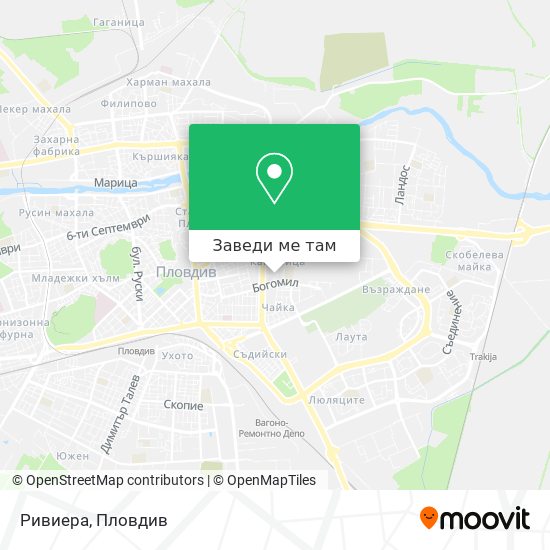 Ривиера карта