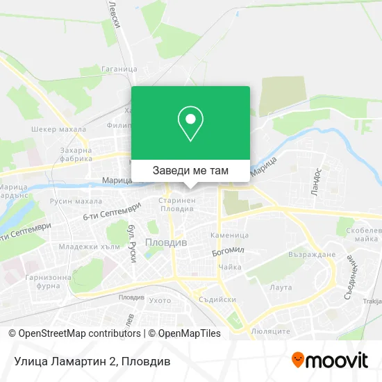 Улица Ламартин 2 карта