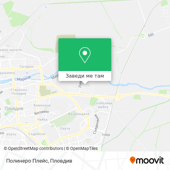 Полинеро Плейс карта