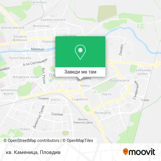 кв. Каменица карта
