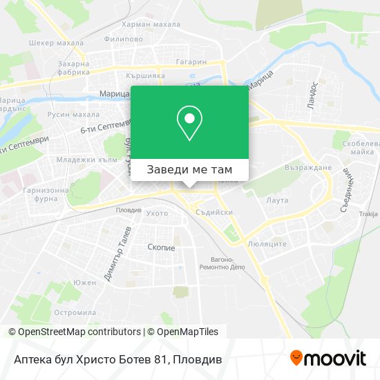 Аптека бул Христо Ботев 81 карта