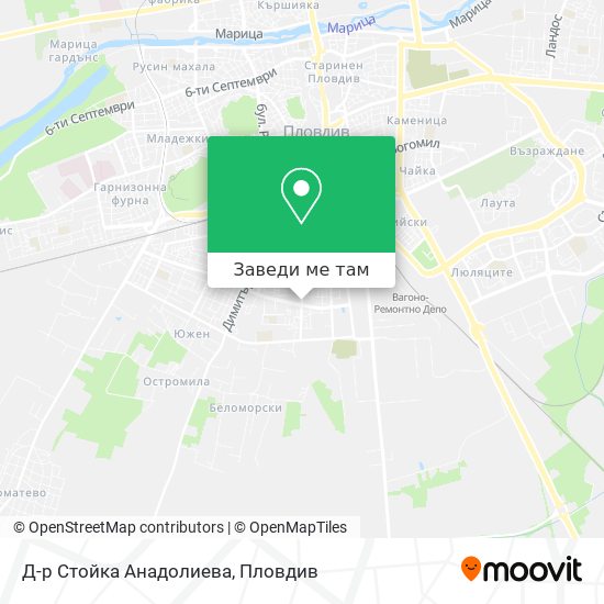 Д-р Стойка Анадолиева карта