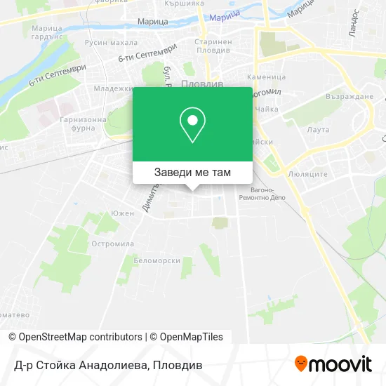 Д-р Стойка Анадолиева карта