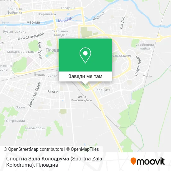 Спортна Зала Колодрума (Sportna Zala Kolodruma) карта