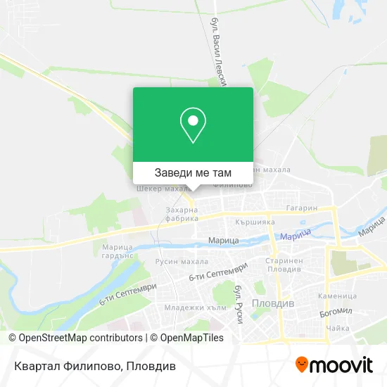 Квартал Филипово карта